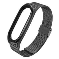 Tech-protect TECH-PROTECT MILANESBAND XIAOMI MI SMART BAND 5/6/6 NFC ČERNÁ