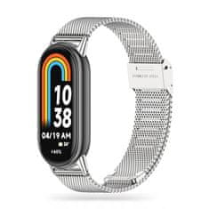 Tech-protect TECH-PROTECT MILANESEBAND XIAOMI SMART BAND 8/8 NFC STŘÍBRNÝ