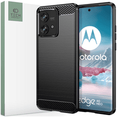 Tech-protect TECH-PROTECT TPUCARBON MOTOROLA EDGE 40 NEO ČERNÁ