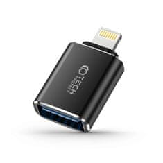 Tech-protect TECH-PROTECT ULTRABOOST ADAPTÉR BLESK NA USB OTG ČERNÁ