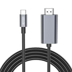 Tech-protect KABEL TECH-PROTECT ULTRABOOST TYP-C K HDMI 4K 60HZ 200CM ČERNÝ