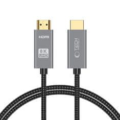 Tech-protect TECH-PROTECT ULTRABOOST HDMI 2.1 KABEL 4K 120HZ / 8K 60HZ 100CM ČERNÁ