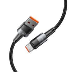 Tech-protect KABEL TECH-PROTECT ULTRABOOST TYPU C 66W/6A 50CM ŠEDÝ