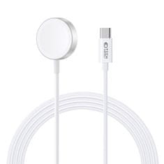 Tech-protect TECH-PROTECT ULTRABOOST MAGNETICKÉ NABÍJENÍ KABEL TYPU C 120CM APPLE HODINKY BÍLÉ