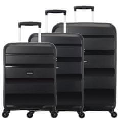 American Tourister Sada kufrů Bon Air Black 3-set