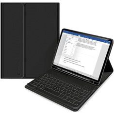 Tech-protect TECH-PROTECT SC PEN + KLÁVESNICE IPAD 10.2 7 / 8 / 9 / 2019-2021 ČERNÁ