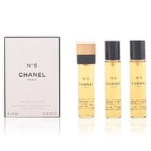 Chanel Chanel - No.5 EDT ( 3 x 20 ml ) Fillings 60ml 