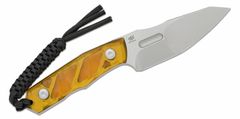 Civilight C23002-3 Propugnator pevný nůž 10,5 cm, Stonewash, žlutá, plast Ultem (PEI), pouzdro Kydex