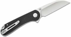 Civilight C18062AF-3 Elementum Wharncliffe kapesní nůž 7,6 cm, Satin, černá, Micarta, ocel