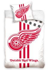 Tip Trade s.r.o. Hokejové povlečení NHL Detroit Red Wings White 140x200 + 70x90