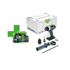 Festool AKU příklepový vrtací šroubovák QUADRIVE TPC 18/4 I-Basic-5,0 (577053)