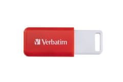 Verbatim 16GB USB Flash 2.0 DataBar červený