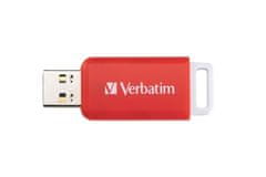 Verbatim 16GB USB Flash 2.0 DataBar červený