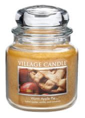 Village Candle Vonná svíčka ve skle Jablečný koláč (Warm Apple Pie) 397 g