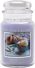 Village Candle Vonná svíčka ve skle Levandule & Vanilka (Lavender Vanilla) 602 g