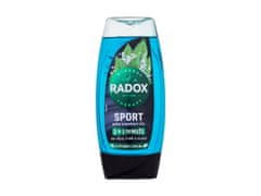 Radox Radox - Sport Mint And Sea Salt 3-in-1 Shower Gel - For Men, 225 ml 