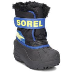 Sorel Sněhovky černé 22 EU Snow Commander