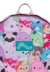 CurePink Batoh Squishmallows: Postavy (objem 17 litrů|30 x 41 x 14 cm)