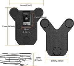 CEL-TEC Magnetický držák pro policejní kamery PK90/PK98