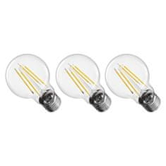 Emos LED žárovka Filament A60 A CLASS/ E27 / 3,8 W (60 W) / 806 lm / teplá bílá