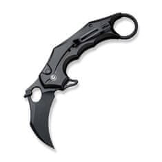 Civilight C16016B-1 Incisor II kapesní nůž - karambit 6,6 cm, celočerná, hliník