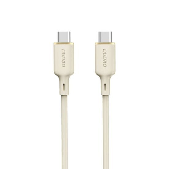 shumee SR USB-C - USB-C zesílený kabel 100W 1m, béžový