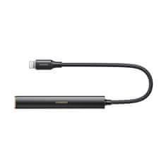 shumee Adaptér audio sluchátkového zesilovače USB-C na 3,5 mm mini jack černý