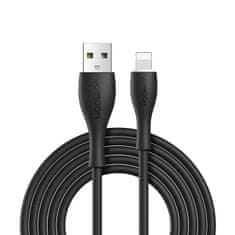 shumee TPE kabel pro iPhone USB-A - Lightning 3A 2m černý