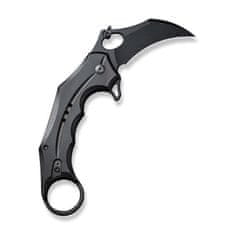 Civilight C16016B-1 Incisor II kapesní nůž - karambit 6,6 cm, celočerná, hliník