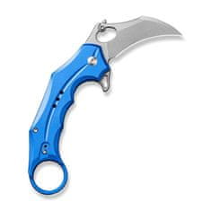 Civilight C16016B-2 Incisor II kapesní nůž - karambit 6,6 cm, Satin, světle modrá, hliník