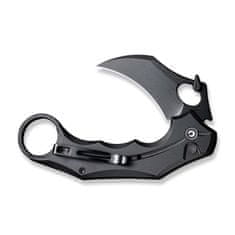 Civilight C16016B-1 Incisor II kapesní nůž - karambit 6,6 cm, celočerná, hliník