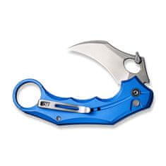 Civilight C16016B-2 Incisor II kapesní nůž - karambit 6,6 cm, Satin, světle modrá, hliník