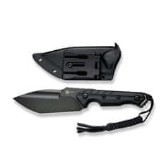 Civilight C21040-1 Maxwell Black G10 Handle Black Stonewashed D2 Blade With 1PC Black Lan