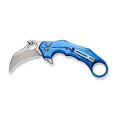 Civilight C16016B-2 Incisor II kapesní nůž - karambit 6,6 cm, Satin, světle modrá, hliník