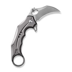 Civilight C16016B-3 Incisor II kapesní nůž - karambit 6,6 cm, Satin, šedá, hliník