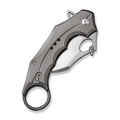 Civilight C16016B-3 Incisor II kapesní nůž - karambit 6,6 cm, Satin, šedá, hliník