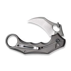 Civilight C16016B-3 Incisor II kapesní nůž - karambit 6,6 cm, Satin, šedá, hliník