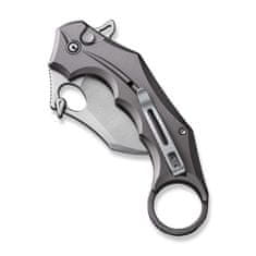 Civilight C16016B-3 Incisor II kapesní nůž - karambit 6,6 cm, Satin, šedá, hliník