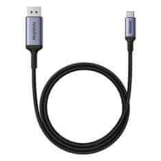 shumee Jednosměrný kabel USB-C na DisplayPort 1.4 HD 8K 60Hz 1,5 m černý