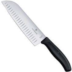 shumee Kuchařský nůž Santoku s kuličkovým brusem SWISS CLASSIC, délka 170/298 mm