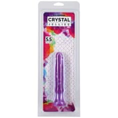 Doc Johnson Anální dildo Anal Starter Crystal Jellies fialový