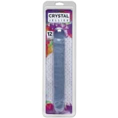 Doc Johnson Doc Johnson Jr. Double Dong 12" Crystal Jellies Clear