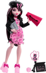 Mattel Mattel Panenka Monster High Fearbook - Draculaura HXW30))