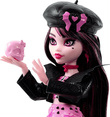 Mattel Mattel Panenka Monster High Fearbook - Draculaura HXW30))