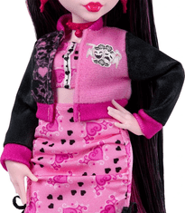 Mattel Mattel Panenka Monster High Fearbook - Draculaura HXW30))