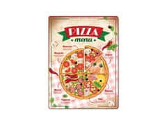 Nekupto Plechová cedule Pizza menu BU30042