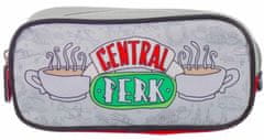 CurePink Penál Friends|Přátelé: Central Perk (26 x 11 x 6 cm)