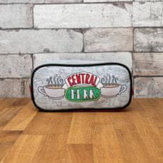 CurePink Penál Friends|Přátelé: Central Perk (26 x 11 x 6 cm)