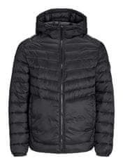 Jack&Jones Pánská bunda JJESPRINT 12258441 Black (Velikost XL)