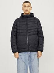 Jack&Jones Pánská bunda JJESPRINT 12258441 Black (Velikost XL)